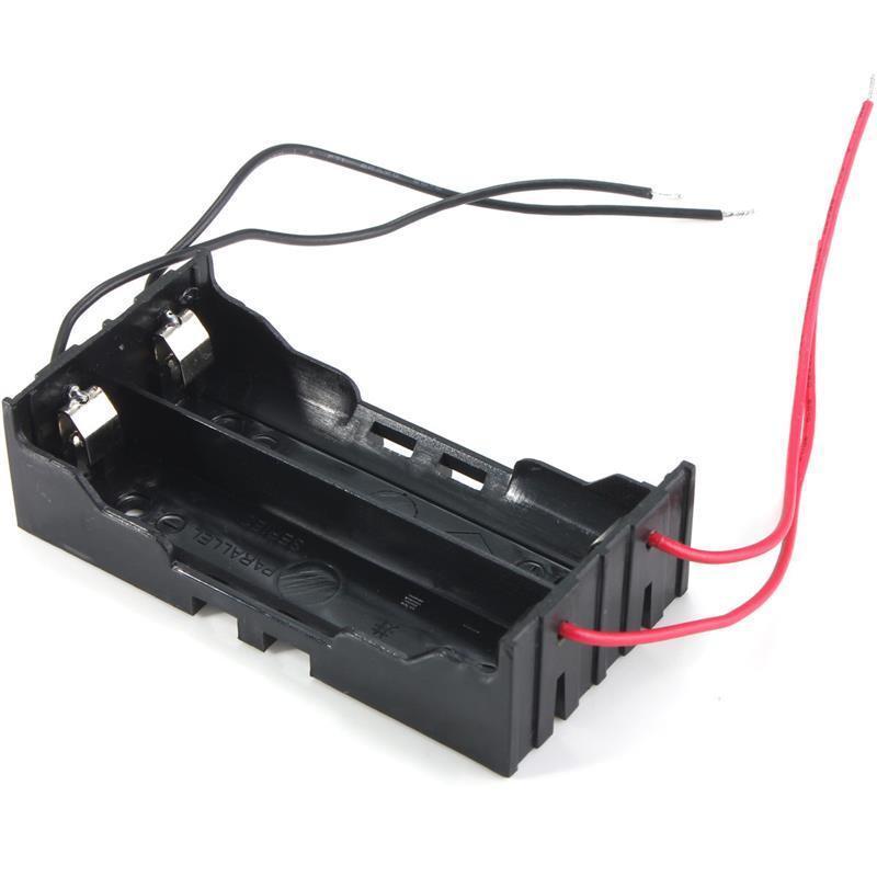 Hot Sale! 18650 Battery Charger Case with 4 Wires for 2x 18650 Batteries