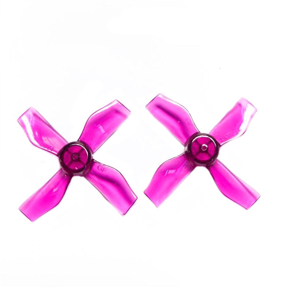 Gemfan 1220-4 31mm 1.2 4-Blade Racing Whoop Propellers with 1mm Shaft (4CW + 4CCW) - Great for Micro Drones