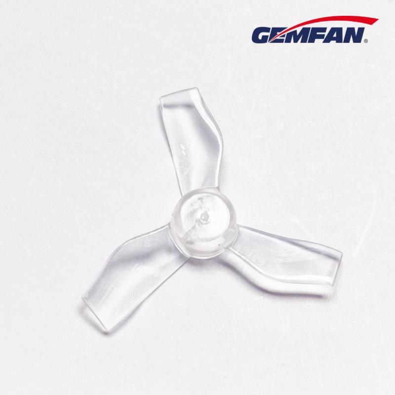 Gemfan 1.2x1.9 3-Blade Micro Whoop Propellers 1mm Shaft (4CW + 4CCW) for Racing