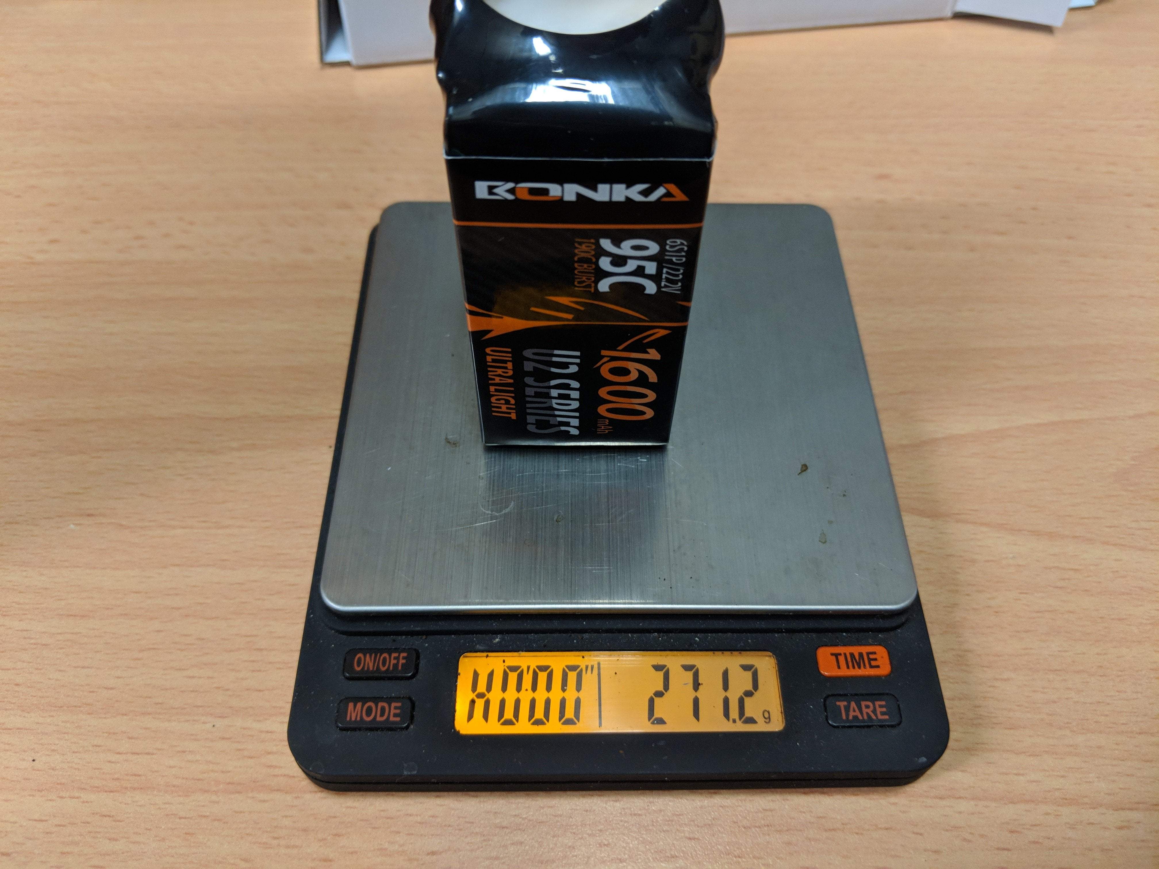 Bonka 1600mAh 6S 22.2V 95C Lipo Battery - Ideal for Mini Quads in Australia