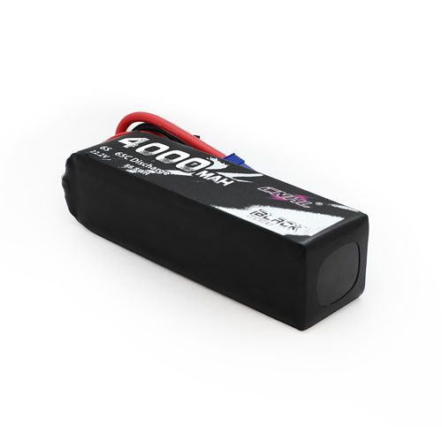Hot Sale! CNHL Black Series 4000mAh 22.2V 6S 65C Lipo Battery with EC5 Connector