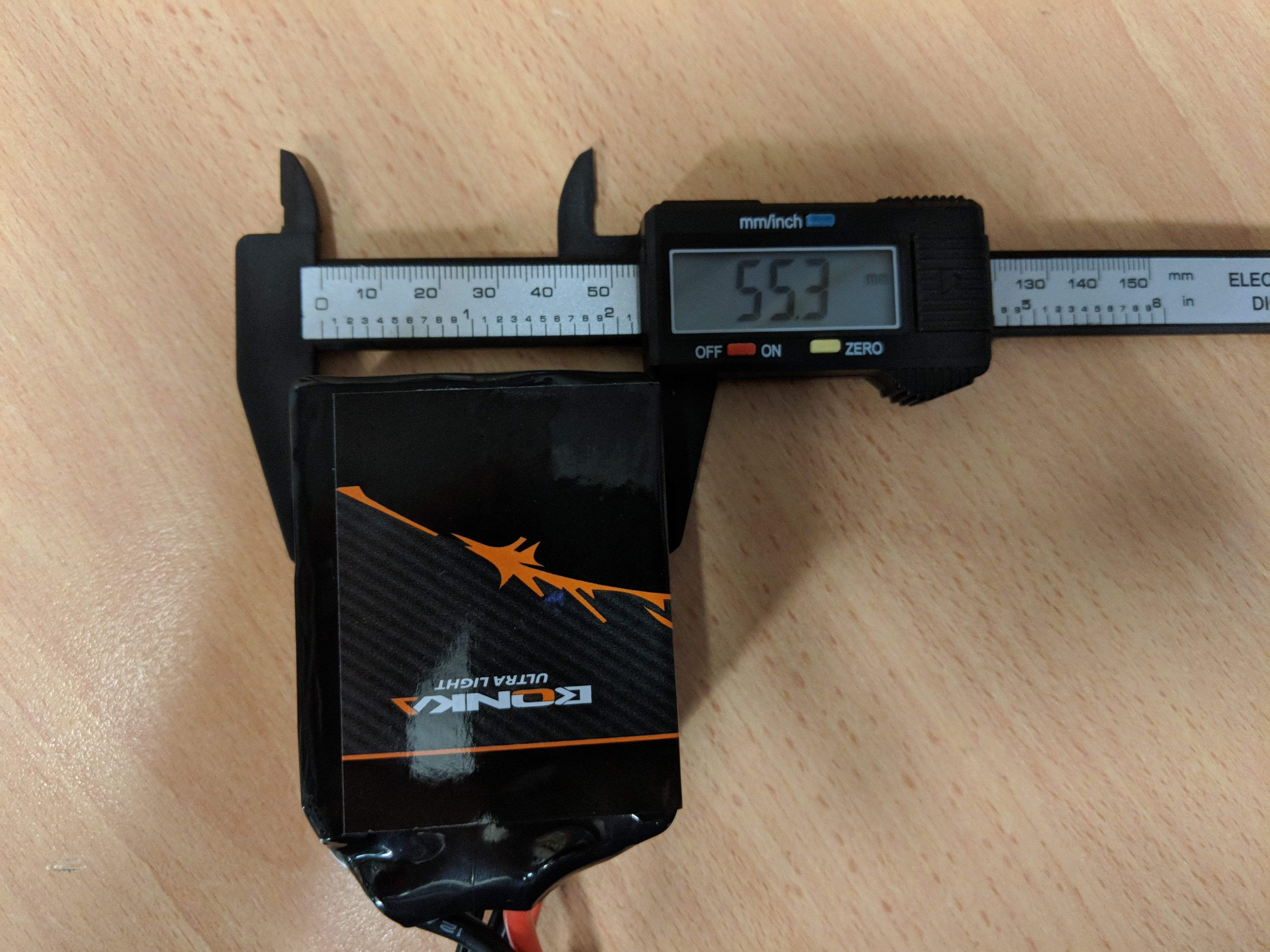 Bonka 1600mAh 6S 22.2V 95C Lipo Battery - Ideal for Mini Quads in Australia
