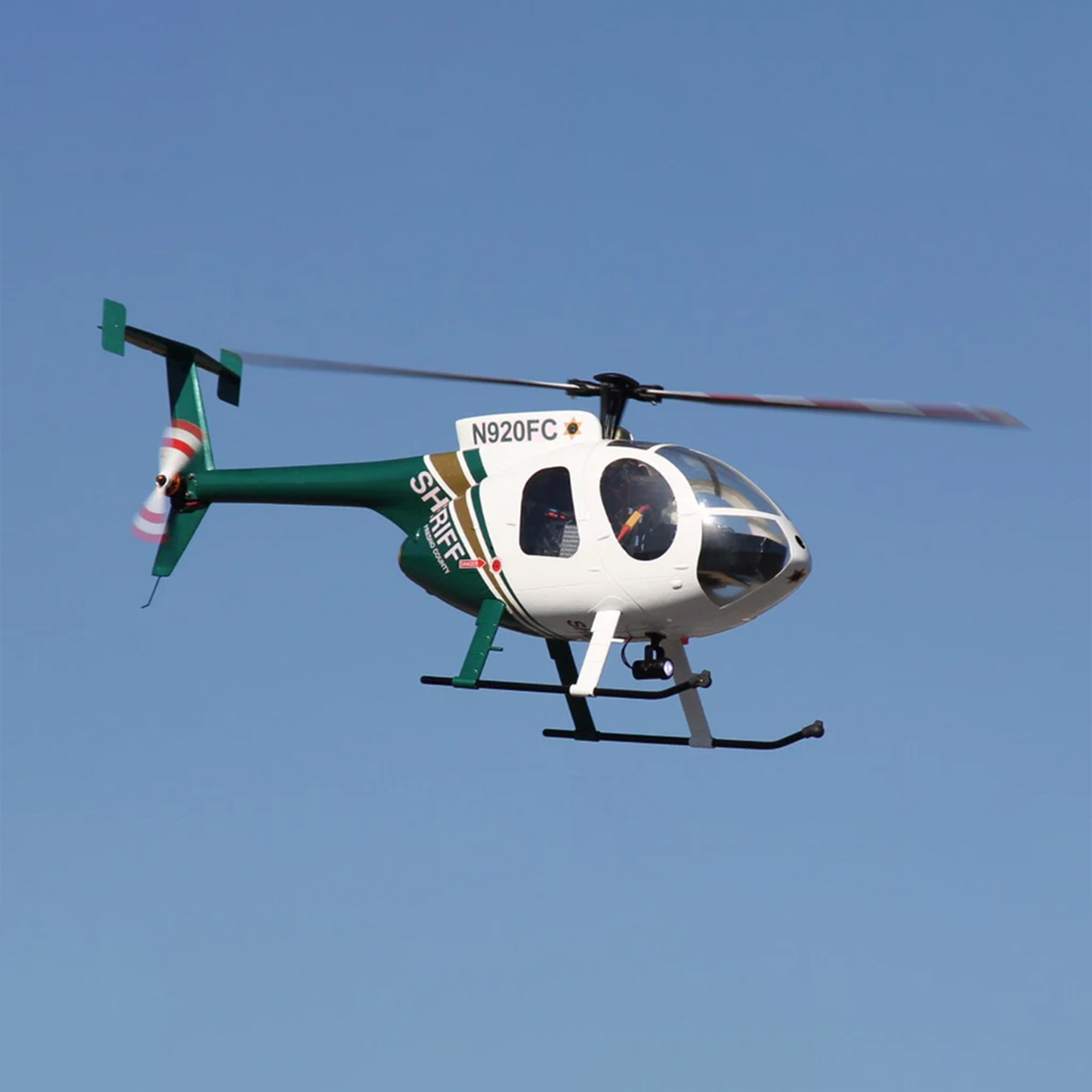 RotorScale 470-Size MD-500E GPS-Stabilized Super Scale Police Helicopter