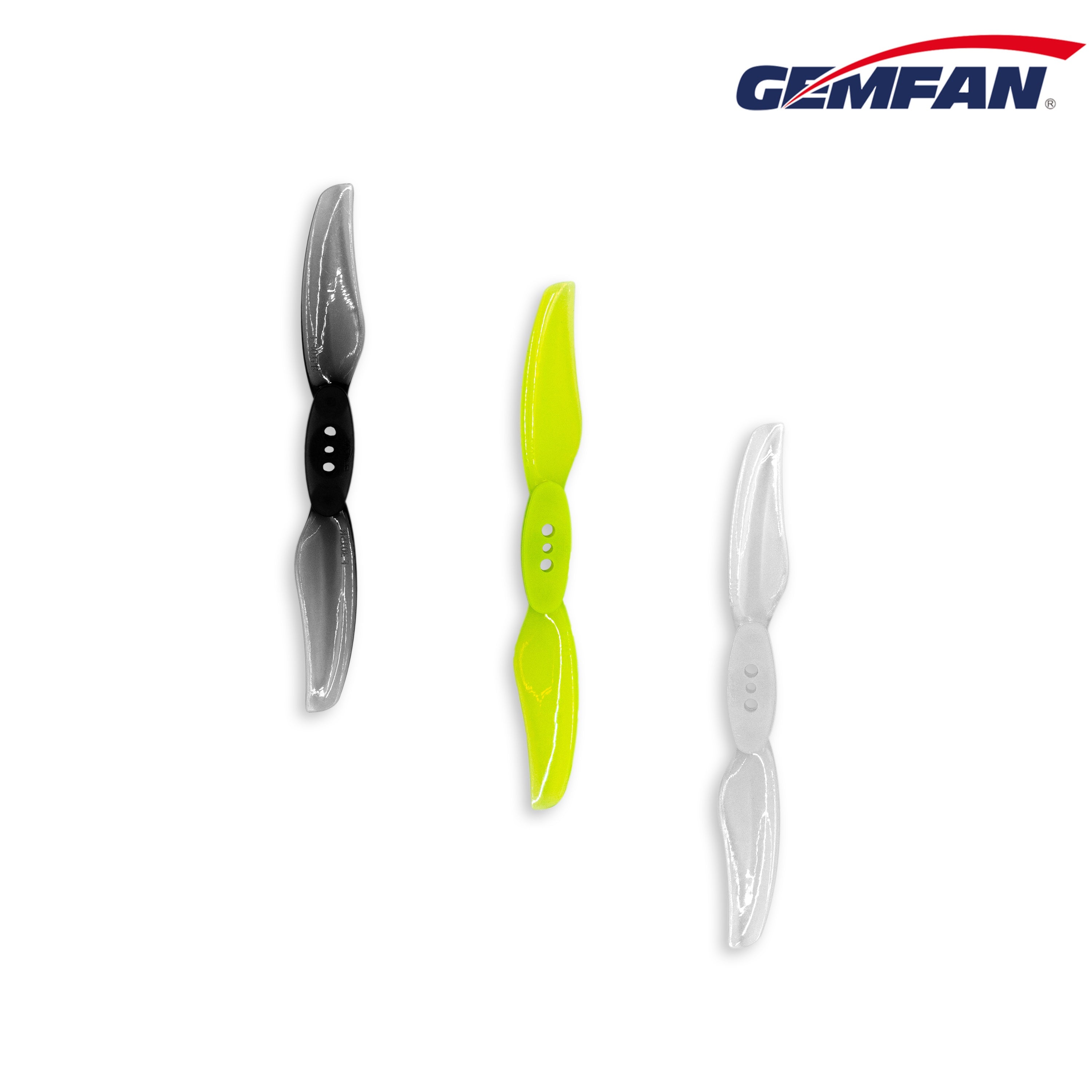 Gemfan F3015-2 3-Blade Floppy Propeller Set (2 CW + 2 CCW)