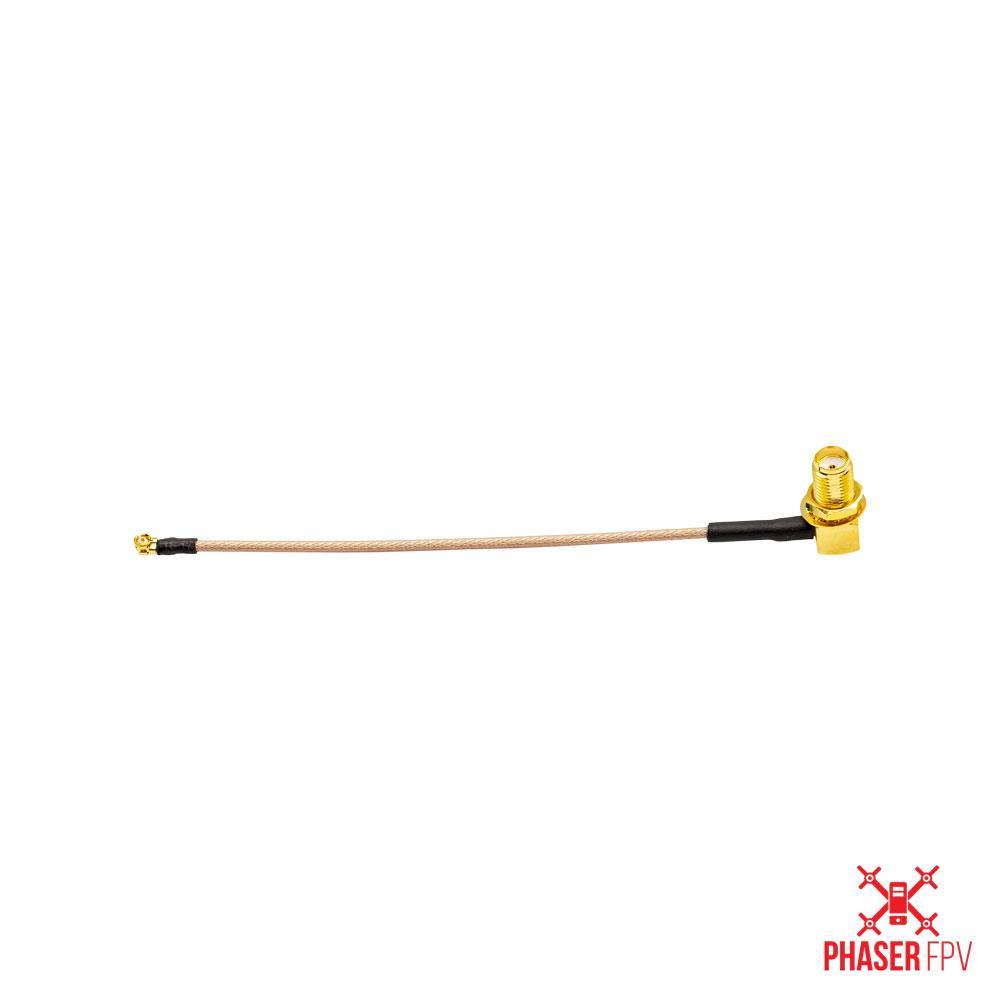 TBS 90 Degree SMA to U.FL Pigtail Cable for Unify and Other VTX