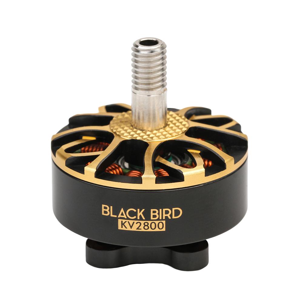 Hot Sale! T-MOTOR Black Bird v2 2207 Brushless Motor with 1950KV or 2800KV Options (Single Piece)