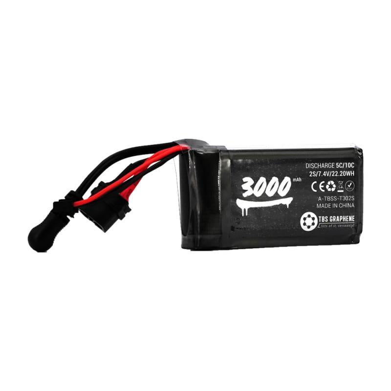 TBS Graphene 2S 3000mAh High - Capacity FPV Goggle Battery [DG]
