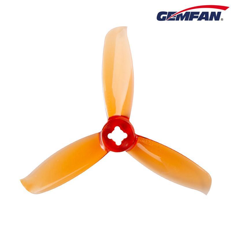 Gemfan Durable WinDancer 3028 Tri - Blade Propellers (2 CW + 2 CCW)