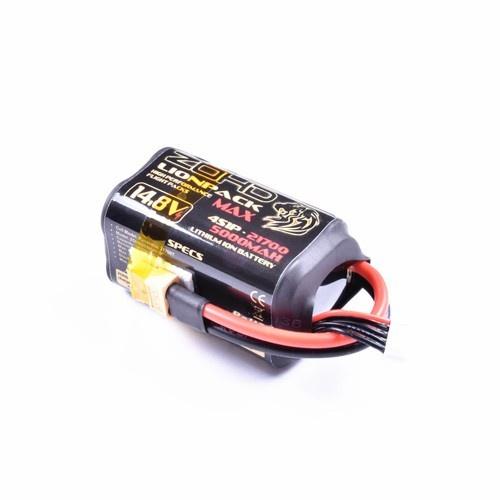 ZOHD Lionpack Max 5000mAh 4S1P 21700 Li-ion Battery - Safe & High-Performance