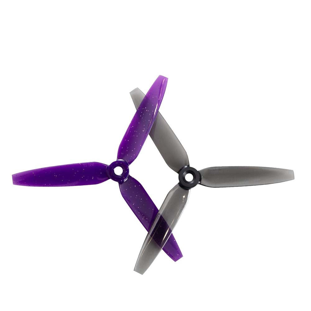 Gemfan 513D 3-Blade 3D Durable Propellers (2 CW + 2 CCW) for 2206 - 2300KV Motors