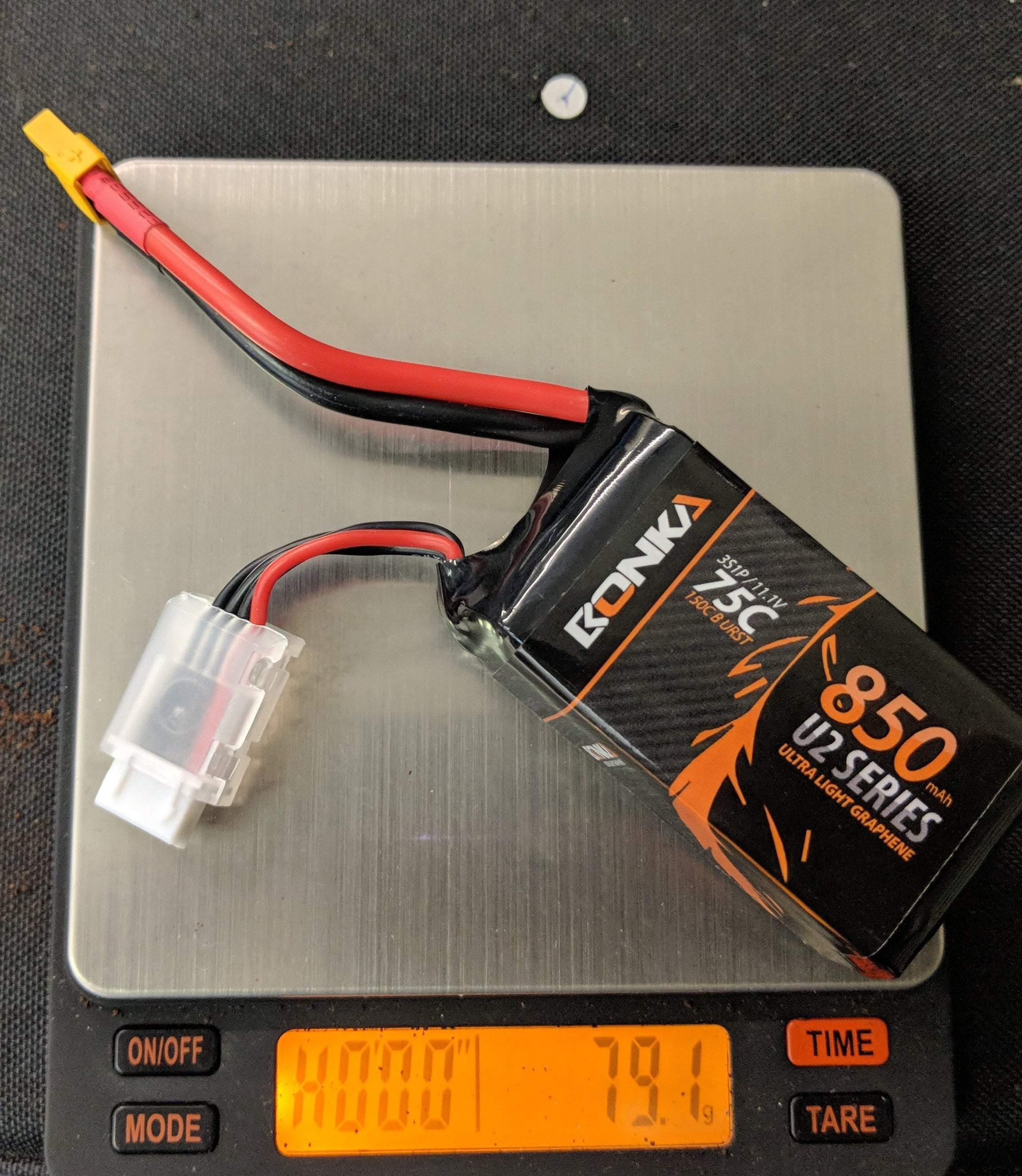 Bonka 850mAh 75C 3S XT30 LiPo Battery - Great Deal!