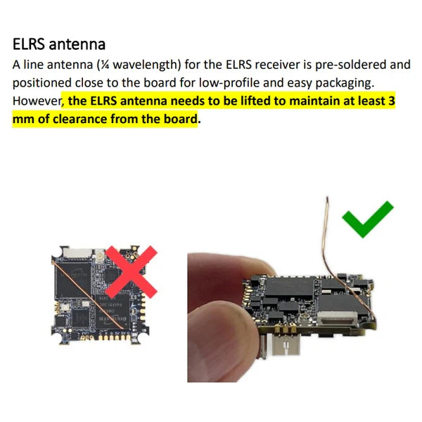HDZero AIO5 F4 5A ELRS 2.4GHz Digital Video AIO for Tiny Whoops