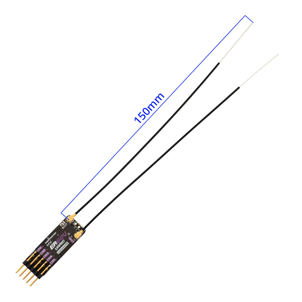 Get RadioMaster ER6G and ER6GV 2.4GHz ExpressLRS PWM Receiver for Great Hobby Experience