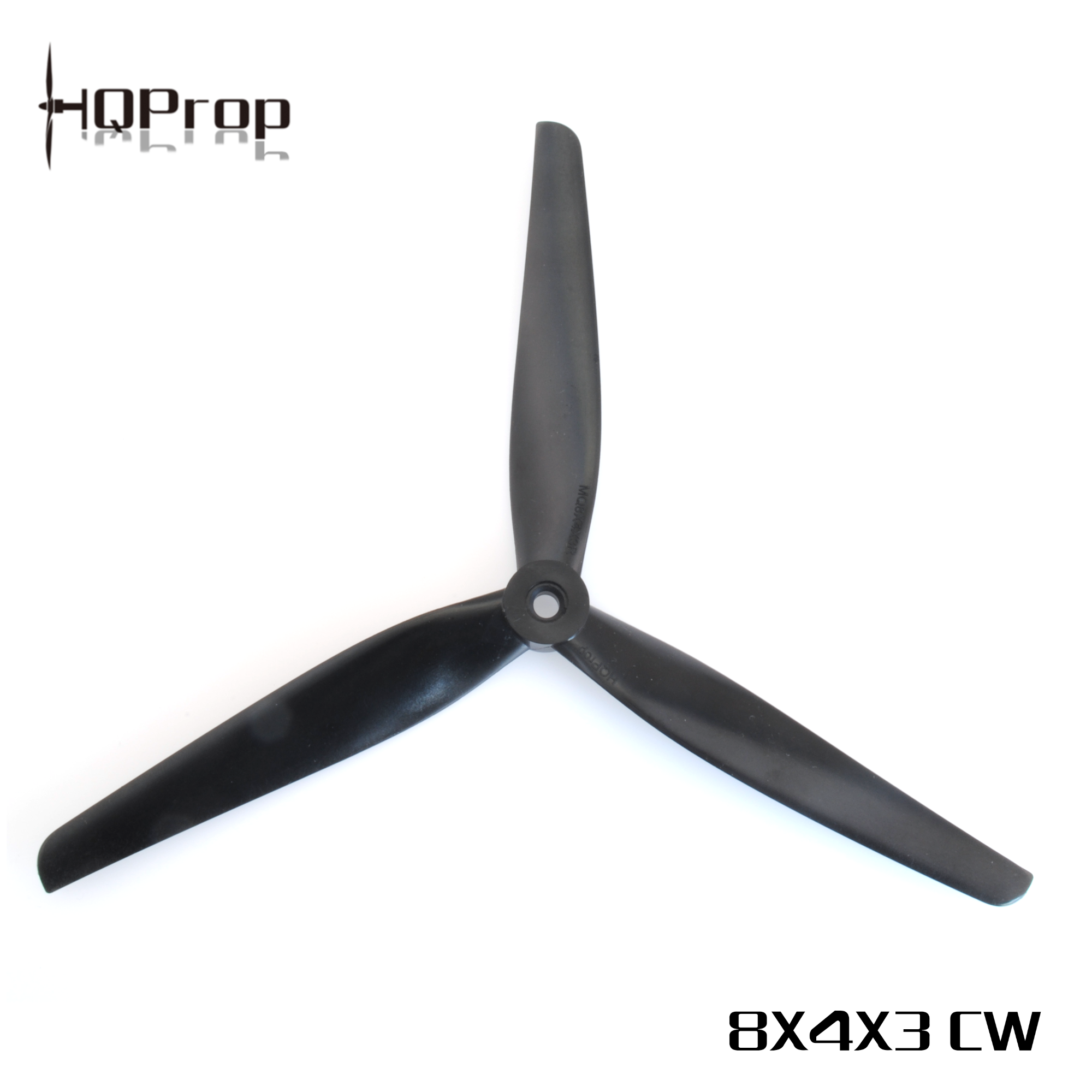 Hot Deal! HQProp 8X4X3 Black Glass Fiber Nylon MacroQuad Propeller (1pc)