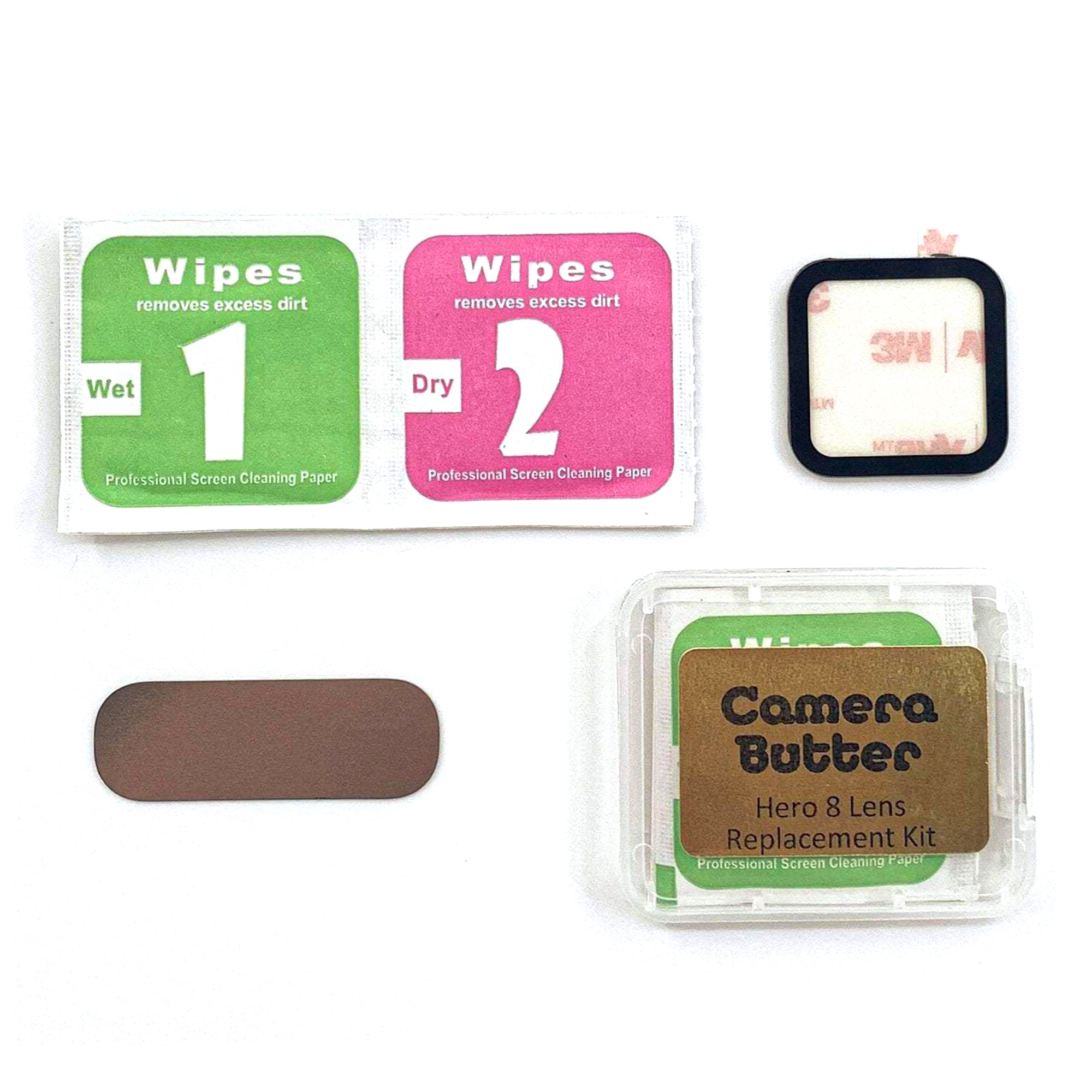 Hot! Camera Butter GoPro Hero 8 Glass Lens Replacement Kit