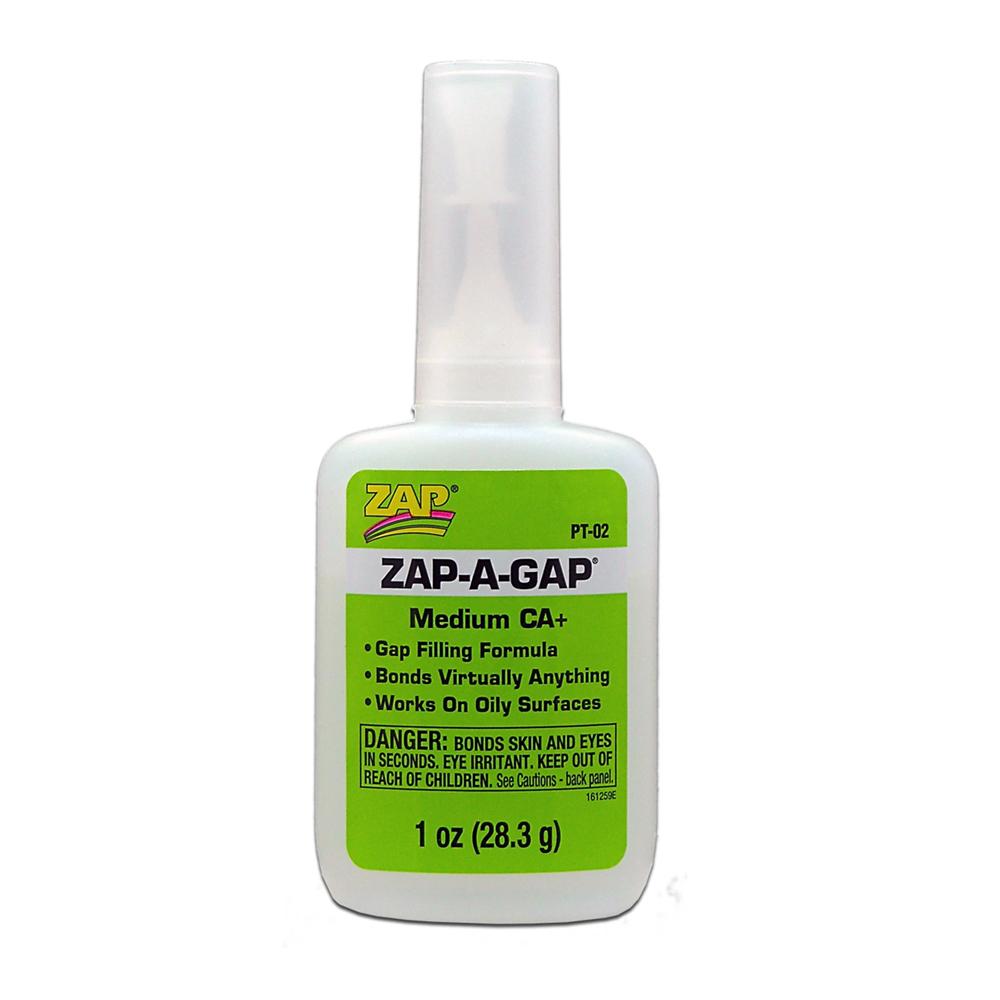 ZAP PT02 Green Medium Cyno Super Glue - 1oz - Best for Modeling!