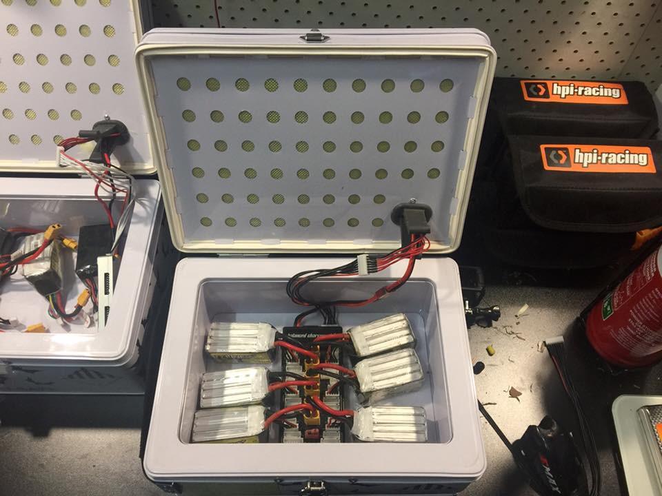 Bat-Safe Li-Po Battery Charging & Storage Safe Box (Standard Size) - Must-Have for RC Enthusiasts