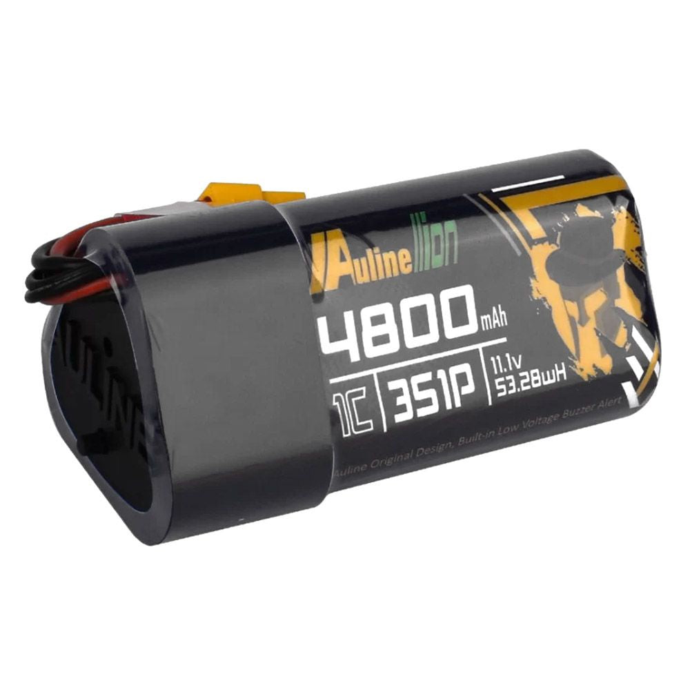 Hot Deal: AuLine 4800mAh 3S 11.1V FPV Goggle Battery with Voltage Buzzer - XT60