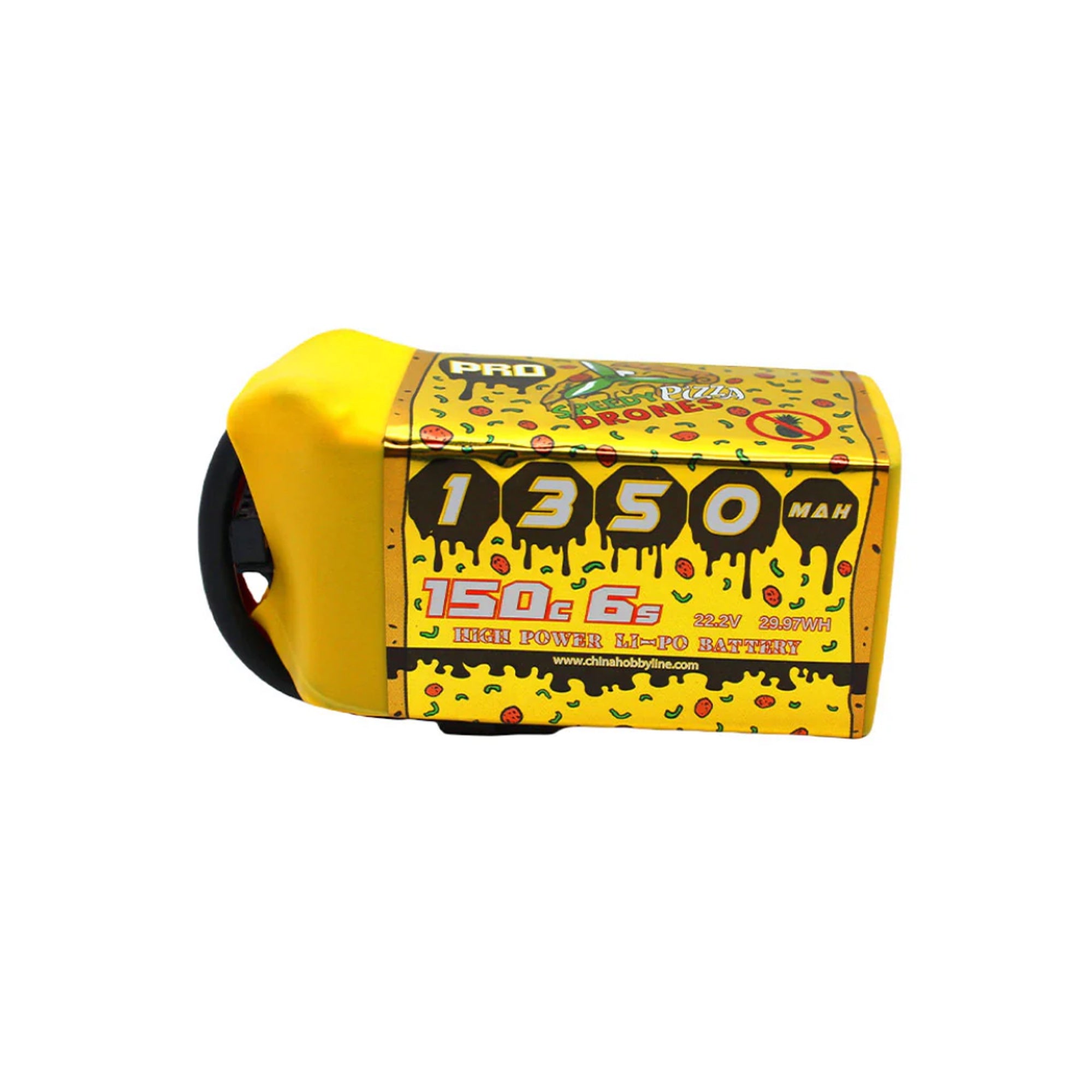 Hot Deal! CNHL Speedy Pizza Series 1350mAh 22.2V 6S 150C Lipo RC Battery