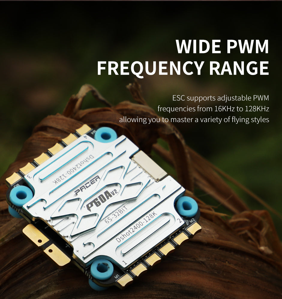 T-Motor P60A V2 3 - 6S 4 - in - 1 BLHeli_32 128K ESC with Dshot2400, 30.5x30.5 Mounting