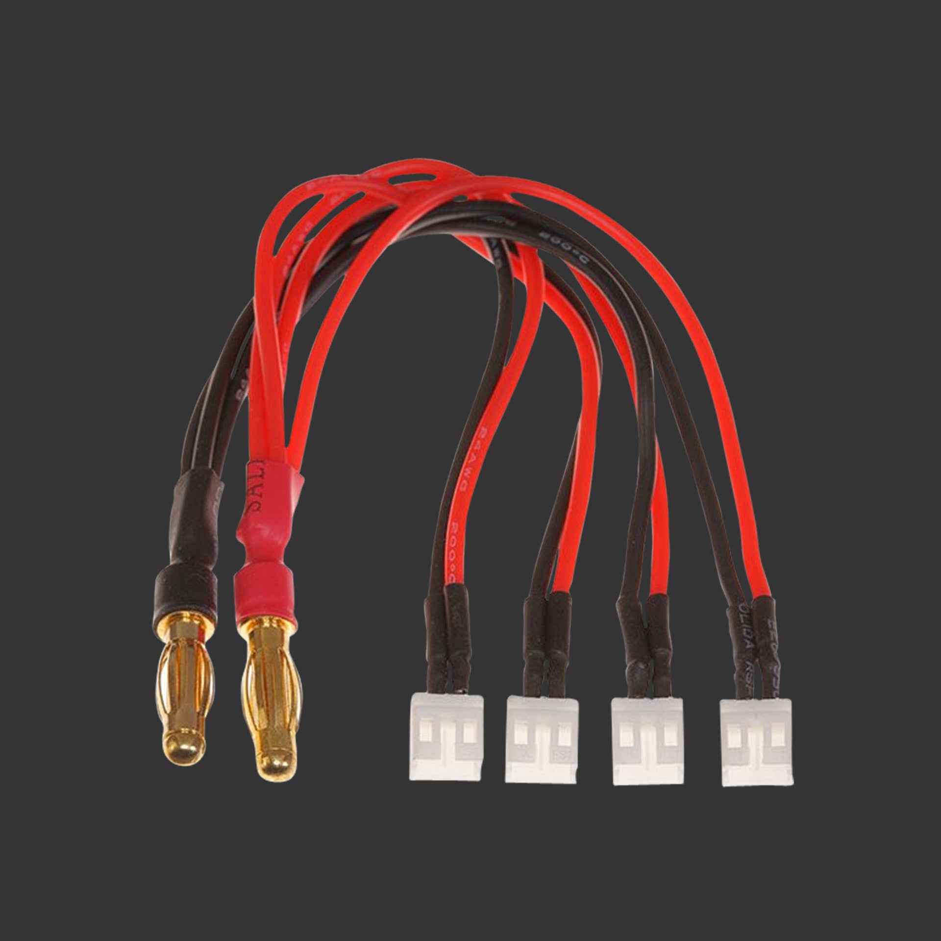 Hot Sale! 4-Way Parallel Charging Harness Cable PH2 for Hobby Chargers