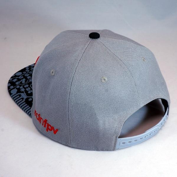 High - Quality BrainFPV Embroidered Snapback Cap with Circuit Print
