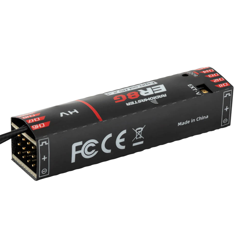 RadioMaster ER8G & ER8GV 2.4GHz ELRS High - Performance PWM Receivers