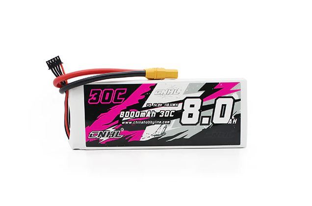 Hot Deal! CNHL 8000mAh 14.8V 4S 30C Lipo Battery with XT90 Connector