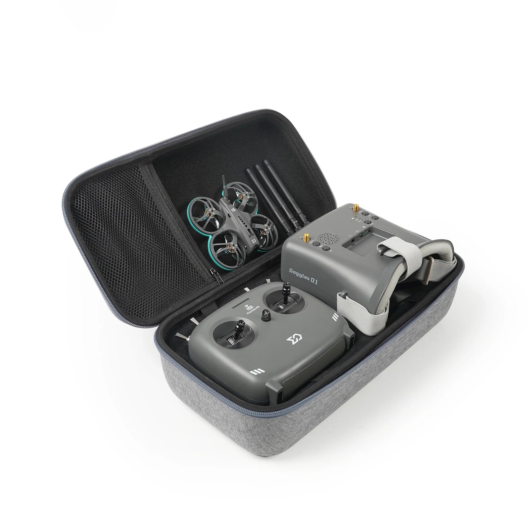 Hot Deal! Sub250 Whoopfly16 RTF Combo Kit Mode 2 with A30 Connector for FPV Beginners