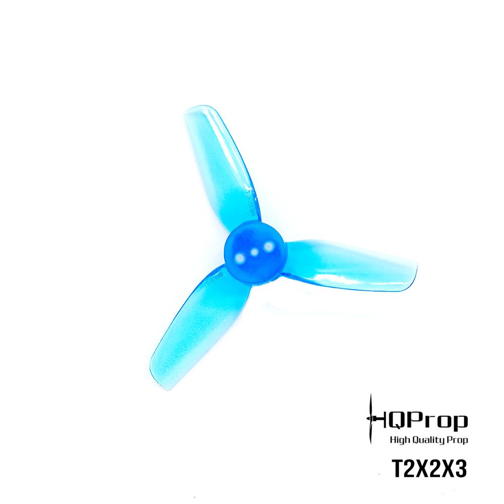 HQProp T2X2X3 High - Efficiency 2 - Inch 3 - Blade Propellers Set (2 CW + 2 CCW)