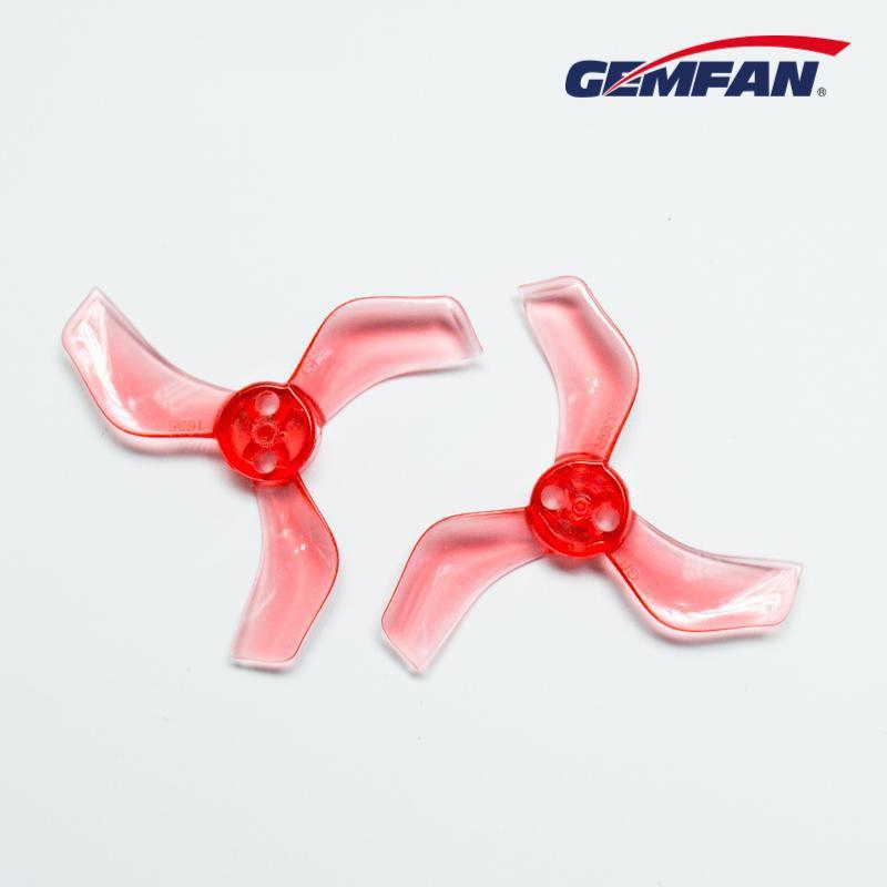Gemfan 1635-3 40mm 1.6-inch 3-Blade Whoop Racing Propellers with 1mm Shaft (4CW + 4CCW)