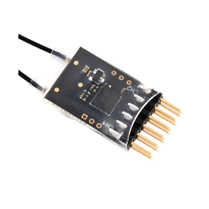 RadioMaster R84 v2 2.4GHz 4-Channel PWM Receiver Compatible with FrSky D8/D16