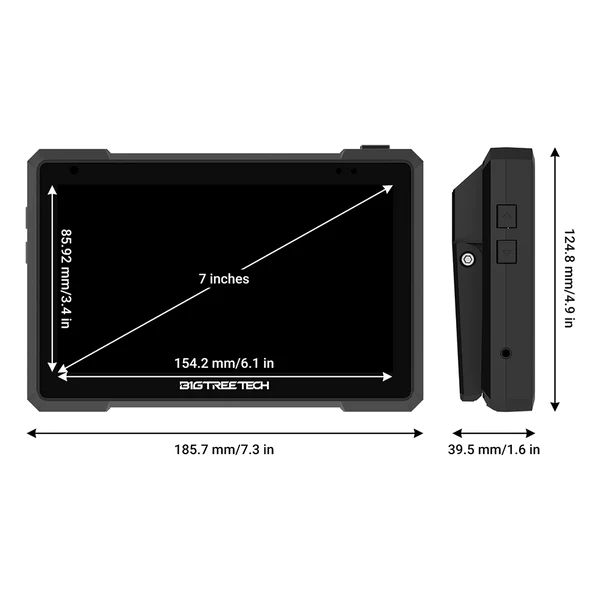 Hot Sale! BigTreeTech 7-Inch Pad with Pre-installed CB1 Core for Klipper 3D Printing