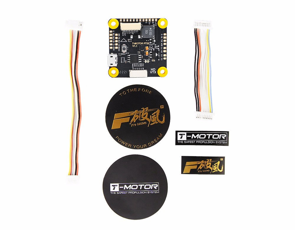 T-Motor F7 HD 30.5x30.5 Flight Controller for DJI VTX, 2 - 6S Compatibility