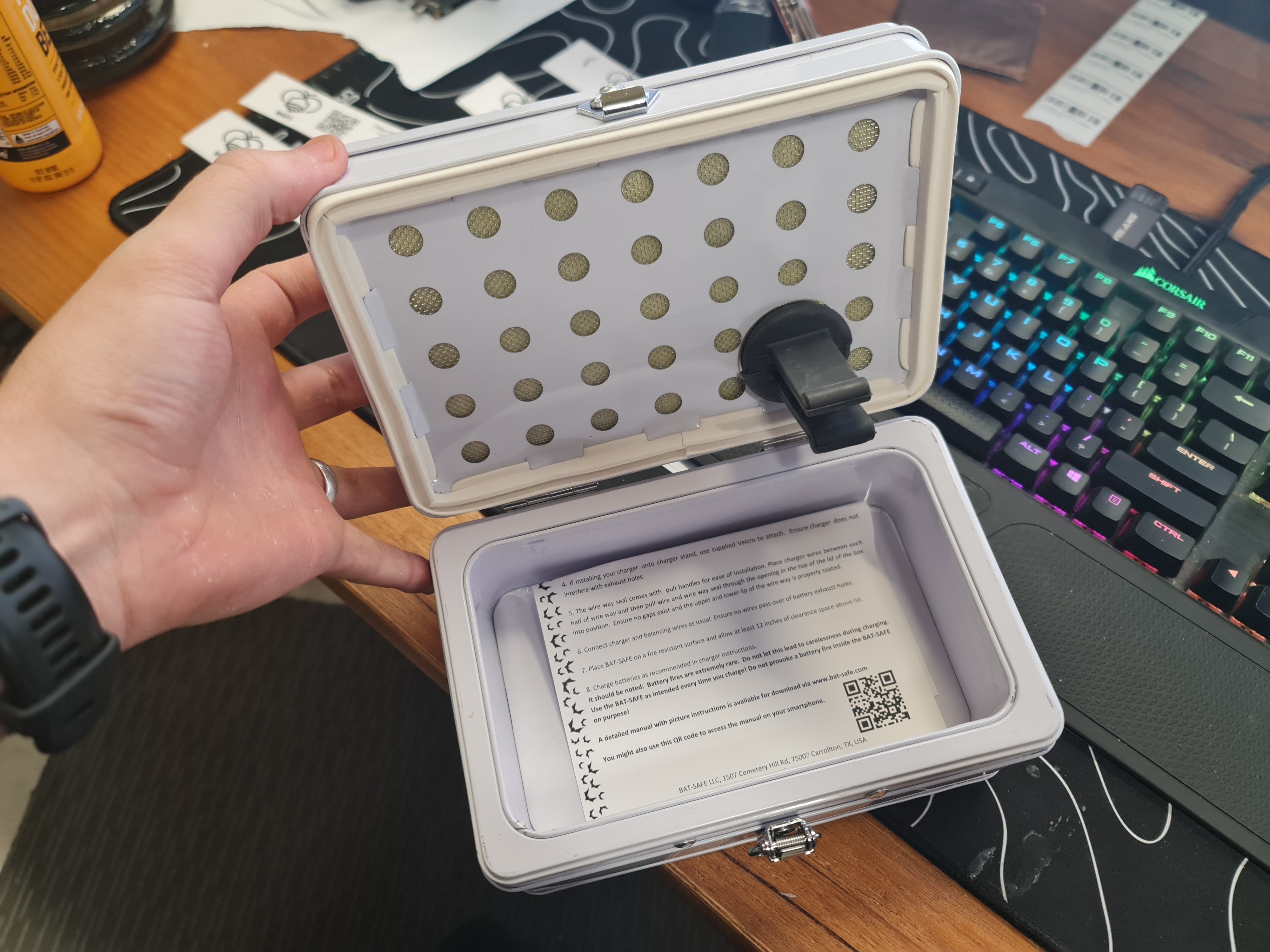Bat-Safe Mini Li-Po Battery Charging & Storage Box - Special Offer!