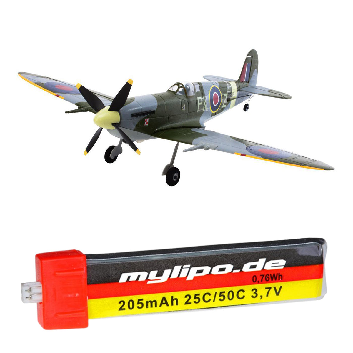 MMW [DG] Ultra Micro Spitfire Mk IX 205mAh High - Performance Upgrade Battery (PKZU2180)