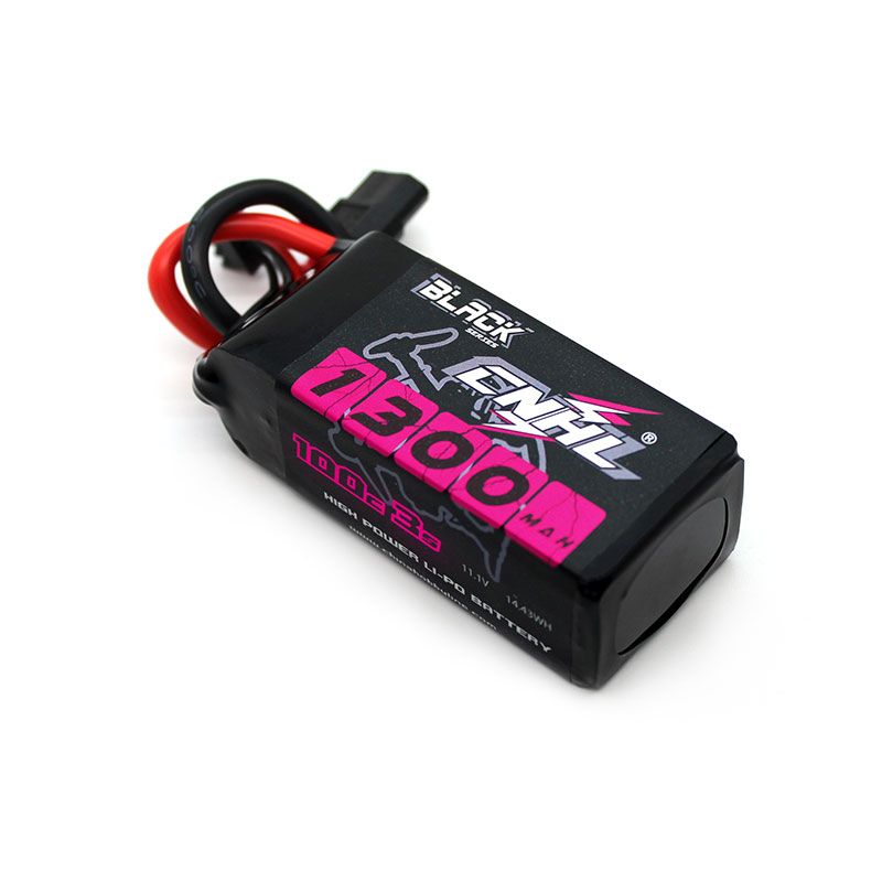 CNHL Black Series 1300mAh 11.1V 3S 100C Lipo Battery XT60 - High - Performance Option