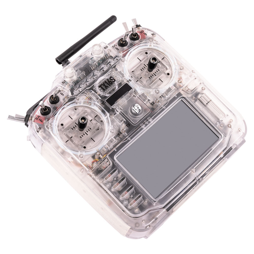 Hot Deal: RadioMaster TX16s MKII Transparent Radio (Batteries Not Included)