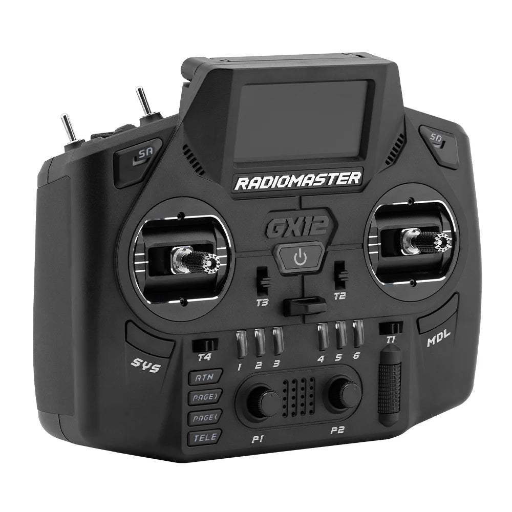 RadioMaster GX12 High - Performance Dual - Band Radio Controller with ELRS Technology