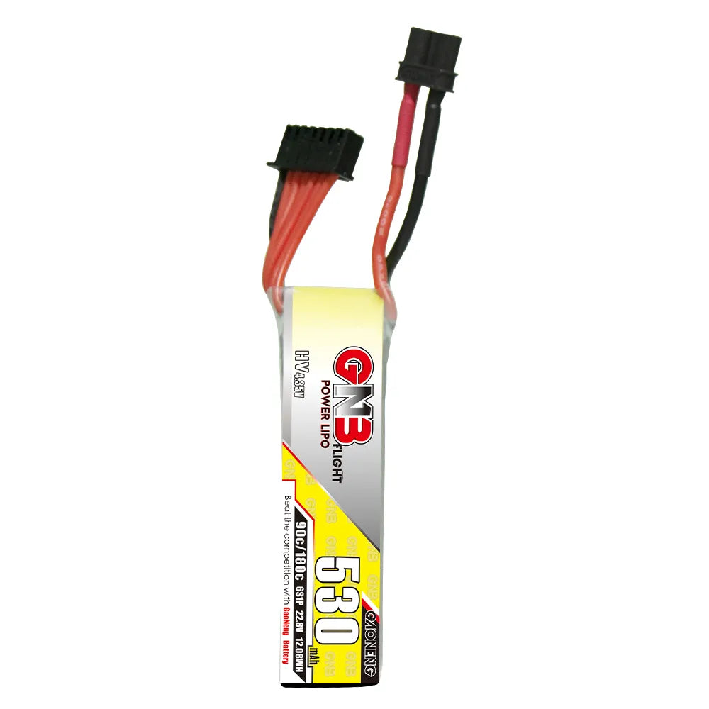 GAONENG GNB 6S 22.8V 530mAh 90C XT30 LiPo Long Battery - Great Deal!