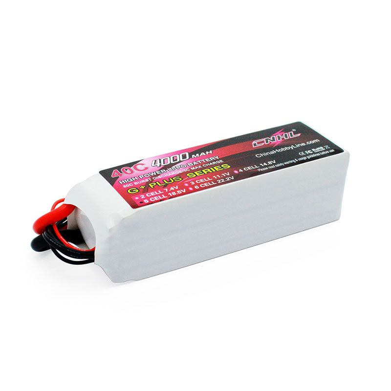 Hot Sale! CNHL 4000mAh 18.5V 5S 40C Lipo Battery for Aircraft, Helicopter and Jet with XT90 Connector