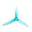 Gemfan Hurricane 4525 4.5in Durable Tri-Blade Propellers (2CW + 2CCW) - Max Performance