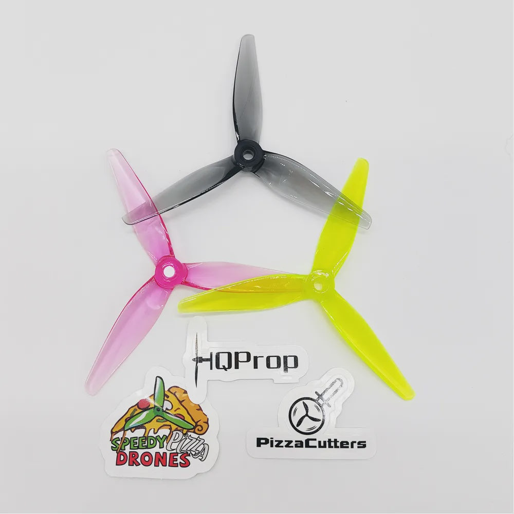 HQProp PizzaCutters 5x3.7x3 FPV Propellers Sale! (2CCW+2CW)