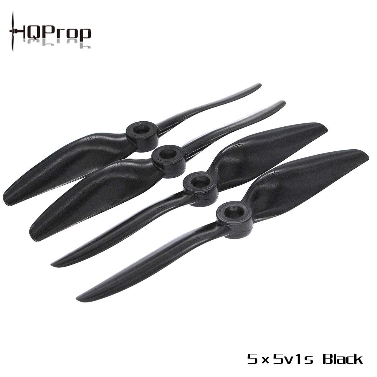 HQProp Durable 5X5V1S 5-Inch Two-Blade Propellers (2CW + 2CCW)