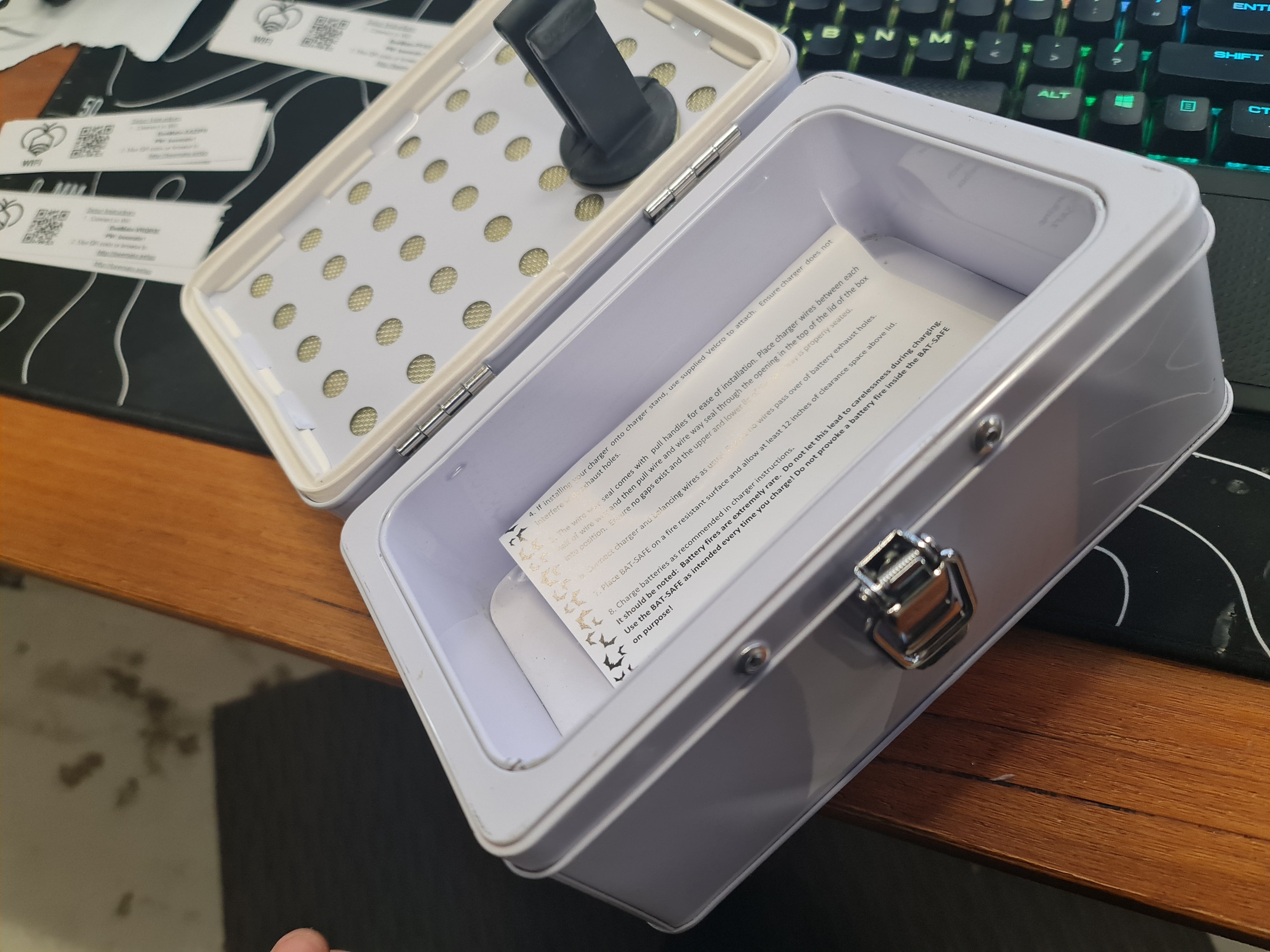 Bat-Safe Mini Li-Po Battery Charging & Storage Box - Special Offer!