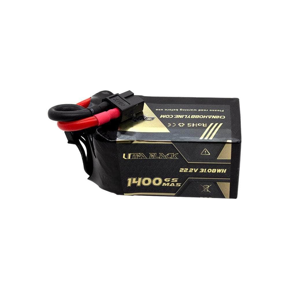 Chinahobbyline CNHL Ultra Black 22.2V 6S 1400mAh 150C Lightweight LiPo Battery [DG]