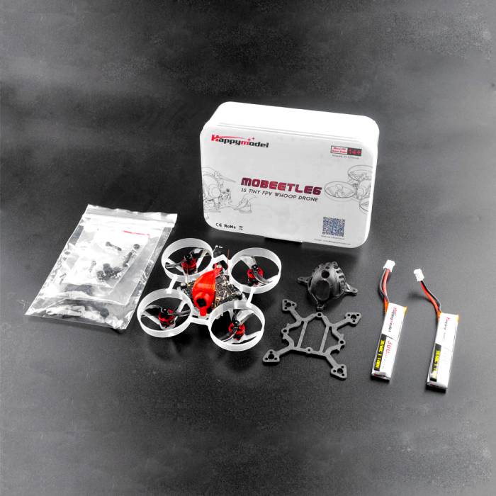 Happymodel Mobeetle6 1S 65mm Lightweight 2-in-1 FPV Whoop Drone