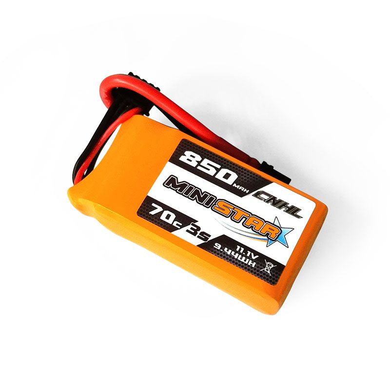 CNHL MiniStar 850mAh 11.1V 3S 70C Lipo Battery with XT30 Connector