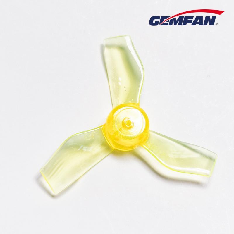 Gemfan 1.2x1.9 3-Blade Micro Whoop Propellers 1mm Shaft (4CW + 4CCW) for Racing