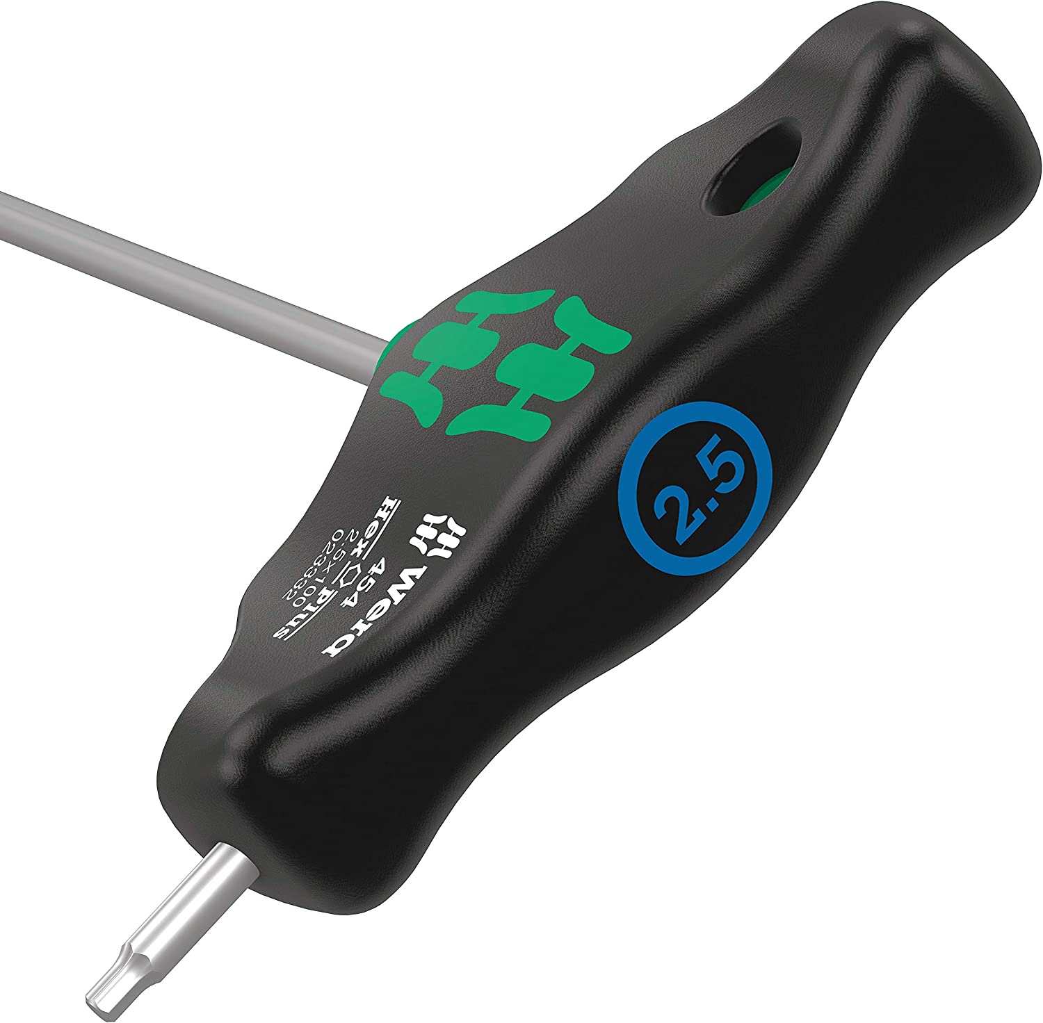 Get 10% Off! Wera 454 High - Quality 2.5mm x 100mm T - Handle Hex Screw Driver